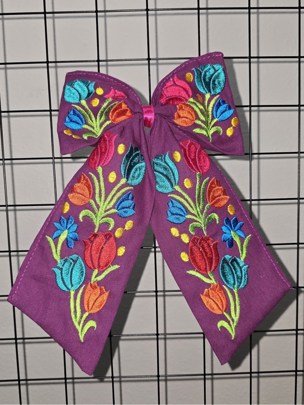 Embroidered Bow